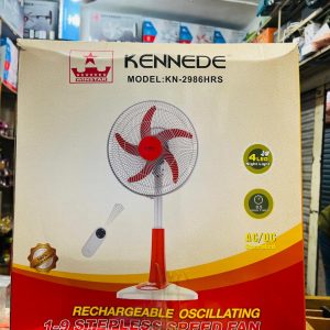 KENNEDE KN-2986HRS Rechargeable Oscillating Fan